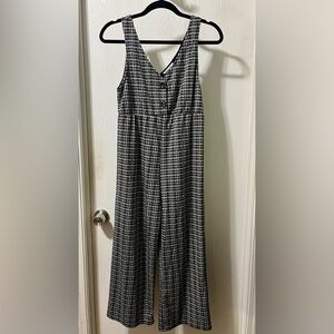 Plaid Jumpsuit
